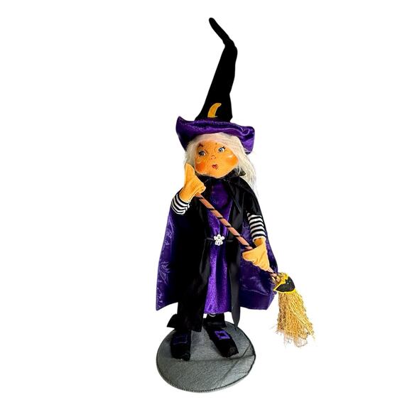 Annalee Good Witch Doll 17 Inch Halloween 2018 Large Spooky Collectible Witchy - Picture 13 of 13